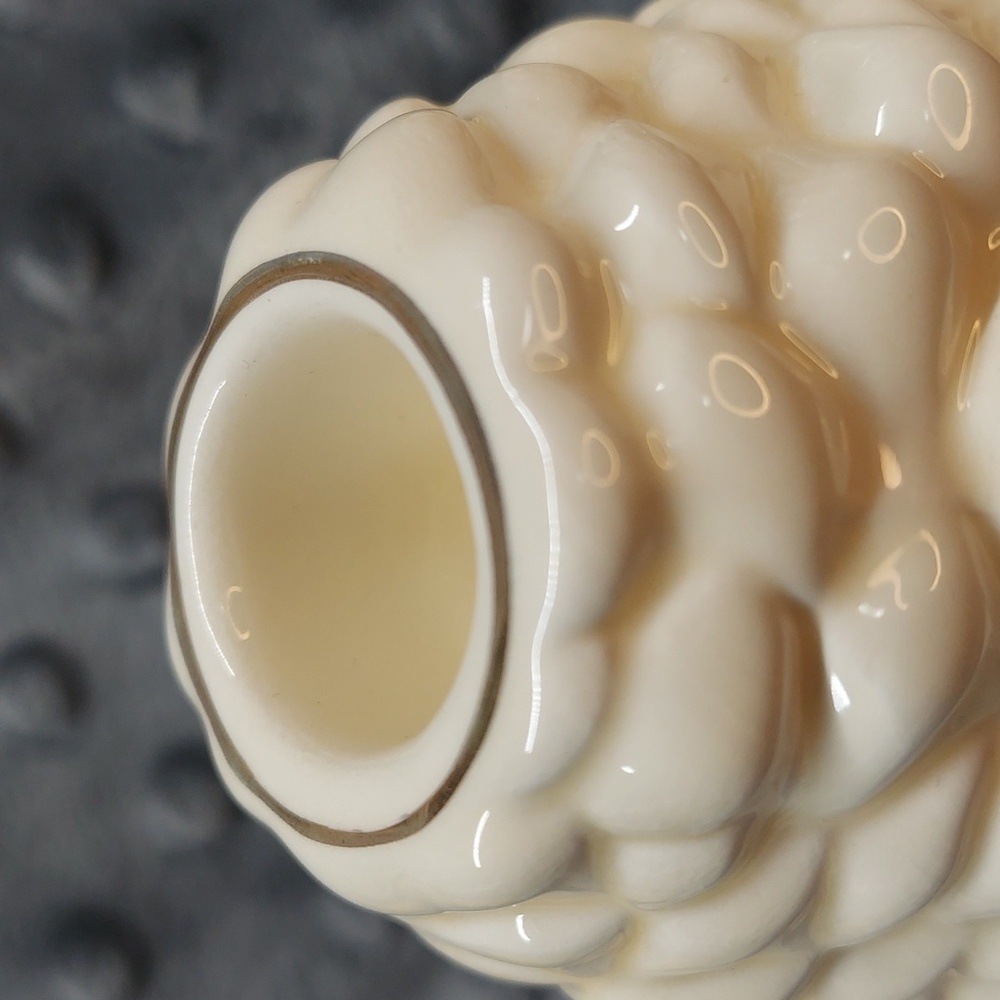 Linens'n Things Pinecone Candle Holders Set Of 2 Cream - - Picture 8 of 9
